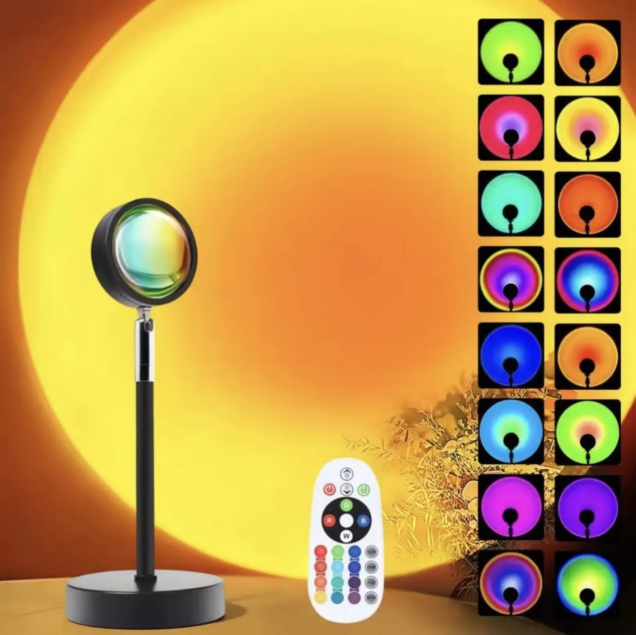 Lampe Coucher de Soleil LED – Ambiance Relaxante 🌅 Zama